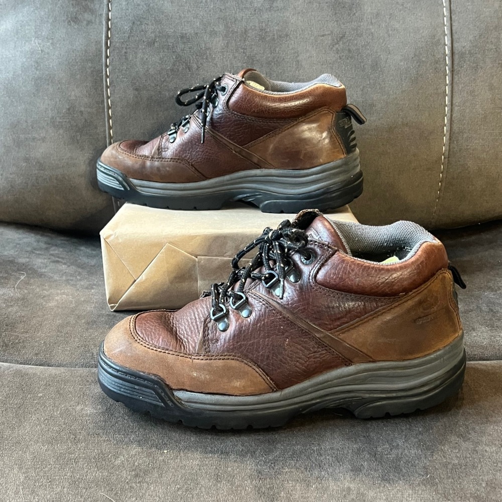 G.H. Bass & Co. Bayou Waterproof Leather Hiking Shoes Men's 9.5M EUC - Picture 1 of 8